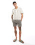 Фото #1 товара Abercrombie & Fitch buttonthrough open stitch knit polo in cream