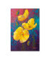 Фото #1 товара Marion Rose 'Yel Poppies' Canvas Art - 19" x 12" x 2"