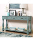 Фото #2 товара 63" Wood Console Table with Drawers & Shelf