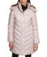 Women's Faux-Fur-Trim Hooded Puffer Coat