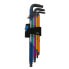 Фото #2 товара Набор Г-образных ключей метрических Wera 022210 950 SPKL/9 SM HF Multicolour BlackLaser