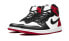 Фото #5 товара Кроссовки Nike Air Jordan 1 Retro High Satin Black Toe (W) (Белый, Красный, Черный)