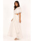 ფოტო #3 პროდუქტის Merletto Cut Out Maxi Women's Dress