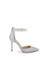 Фото #2 товара Women's Layne Pearl Strap Stiletto Evening Pumps