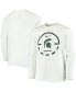 ფოტო #1 პროდუქტის Big Boys White Michigan State Spartans Basketball Legend Performance Long Sleeve T-shirt