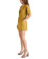 ფოტო #4 პროდუქტის Women's Honor Belted Short-Sleeve Romper