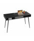 Фото #3 товара Mid Century Desk With USB Ports And Power Outlet, Modern Writing Study Desk With Drawers