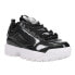 Фото #2 товара Fila Disruptor Ii Shine Metallic Lace Up Womens Black Sneakers Casual Shoes 5XM