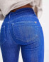 Фото #4 товара River Island Molly mid rise sculpt jean in blue