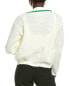 Madison Miles Cardigan Women's White S/M