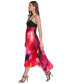 Women's Sweetheart-Neck Satin Back Crepe Dress