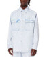 Фото #1 товара Men's Button-Down Denim Shirt