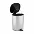 Pedal bin Silver Plastic 11 L (6 Units)