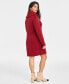 Women's Half-Zip Sweater Dress, Created for Macy's