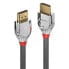 Фото #5 товара Lindy 2m High Speed HDMI Cable, Cromo Line, 2 m, HDMI Type A (Standard), HDMI Type A (Standard), 4096 x 2160 pixels, 18 Gbit/s, Grey, Silver