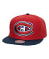 Фото #1 товара Men's Red Montreal Canadiens Core Team Ground 2.0 Snapback Hat