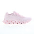 Фото #1 товара Reebok Zig Dynamica 4 Womens Pink Canvas Lace Up Lifestyle Sneakers Shoes