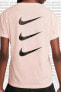 Фото #3 товара Футболка Nike Dri Fit Run Division короткий рукав рюшами 3 Swoosh - Женская