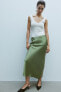 Фото #3 товара Crêpe Satin Skirt