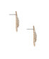 Sparkle Teardrop Studs in 18K Gold Plating