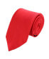 Men's Sutton Solid Color Silk Necktie and Pocket Square Combo