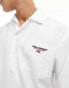 Фото #6 товара Polo Ralph Lauren Sport Capsule logo pocket chino shirt big oversized fit in white