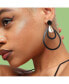 Women's Contrast Drop Earrings