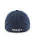 Фото #2 товара Men's Navy Minnesota Timberwolves Classic Franchise Fitted Hat