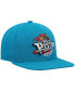 Фото #4 товара Men's Teal Detroit Pistons Hardwood Classics Team Ground 2.0 Snapback Hat