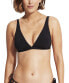 Фото #1 товара Seafolly 297382 Women's Longline Triangle Bikini Top Swimwear, Active Black, 6