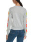 Фото #2 товара Brodie Cashmere Hetty Heart Sleeve Cashmere Sweater Women's