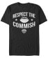 Фото #1 товара Men's Respect The Commish Short Sleeve Crew T-shirt