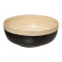 5 FIVE Noir Kitchen 20 cm Bamboo Salad Bowl