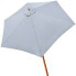 Фото #1 товара Пляжный зонт Aktive 300 x 240 x 300 cm Серый Деревянный Ø 300 cm