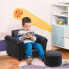 Фото #2 товара Kindersessel mit Fußhocker 310-008BK