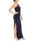 One-Shoulder Jersey Gown