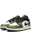 Фото #3 товара Air Jordan 1 Low White Black Green Sneaker