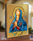 Icon Maria Magdalena Wall Art on Wood 8"