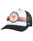 Фото #1 товара Men's White/Black San Francisco Giants Cooperstown Collection Pack Express Trucker Adjustable Hat