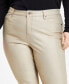 Plus Size Tribeca Foil High-Rise Denim Jeans