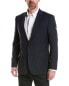 Фото #3 товара Brooks Brothers Classic Wool-Blend Blazer Men's Navy 42Reg