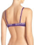 Natori 176137 Womens Pure Luxe Push-Up Bra Purple Size 34 D