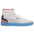 Puma Ralph Sampson Mid 4Th Of July Lace Up Mens Size 5.5 M Sneakers Casual Shoe - фото #1