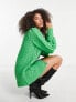 Фото #4 товара Y.A.S crochet button through cardigan in green