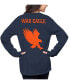 Фото #3 товара Women's Navy Auburn Tigers The Big Shirt Oversized Long Sleeve T-shirt