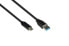 Фото #2 товара Good Connections 2831-AC005S - 0.5 m - USB A - USB C - USB 3.2 Gen 2 (3.1 Gen 2) - 10000 Mbit/s - Black