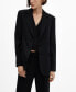 Фото #1 товара Women's Straight-Fit Suit Blazer