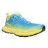 Фото #2 товара Inov-8 Trailfly Speed Running Mens Blue, Yellow Sneakers Athletic Shoes 001150-