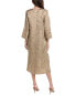 Фото #3 товара Lafayette 148 New York Renata Linen-Blend Dress Women's
