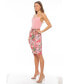 ფოტო #2 პროდუქტის Women's Cowl Neck Midi Dress